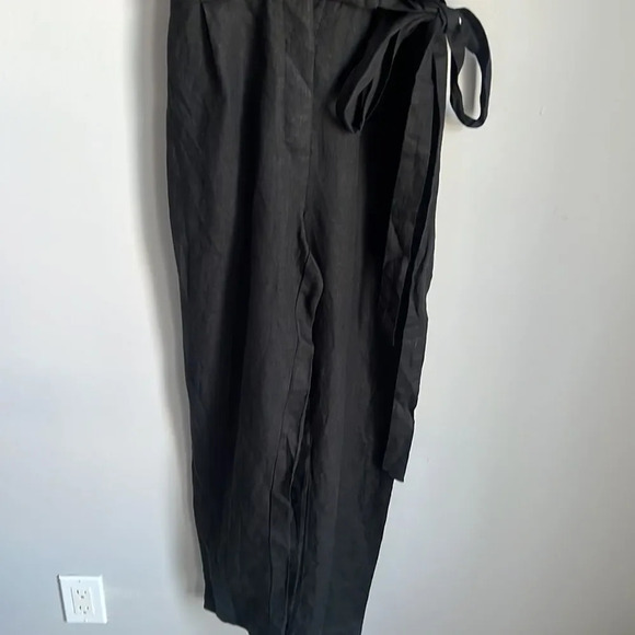 NEW Madewell X Reistor Cropped Wrap linen Jumpsuit - Picture 6 of 12